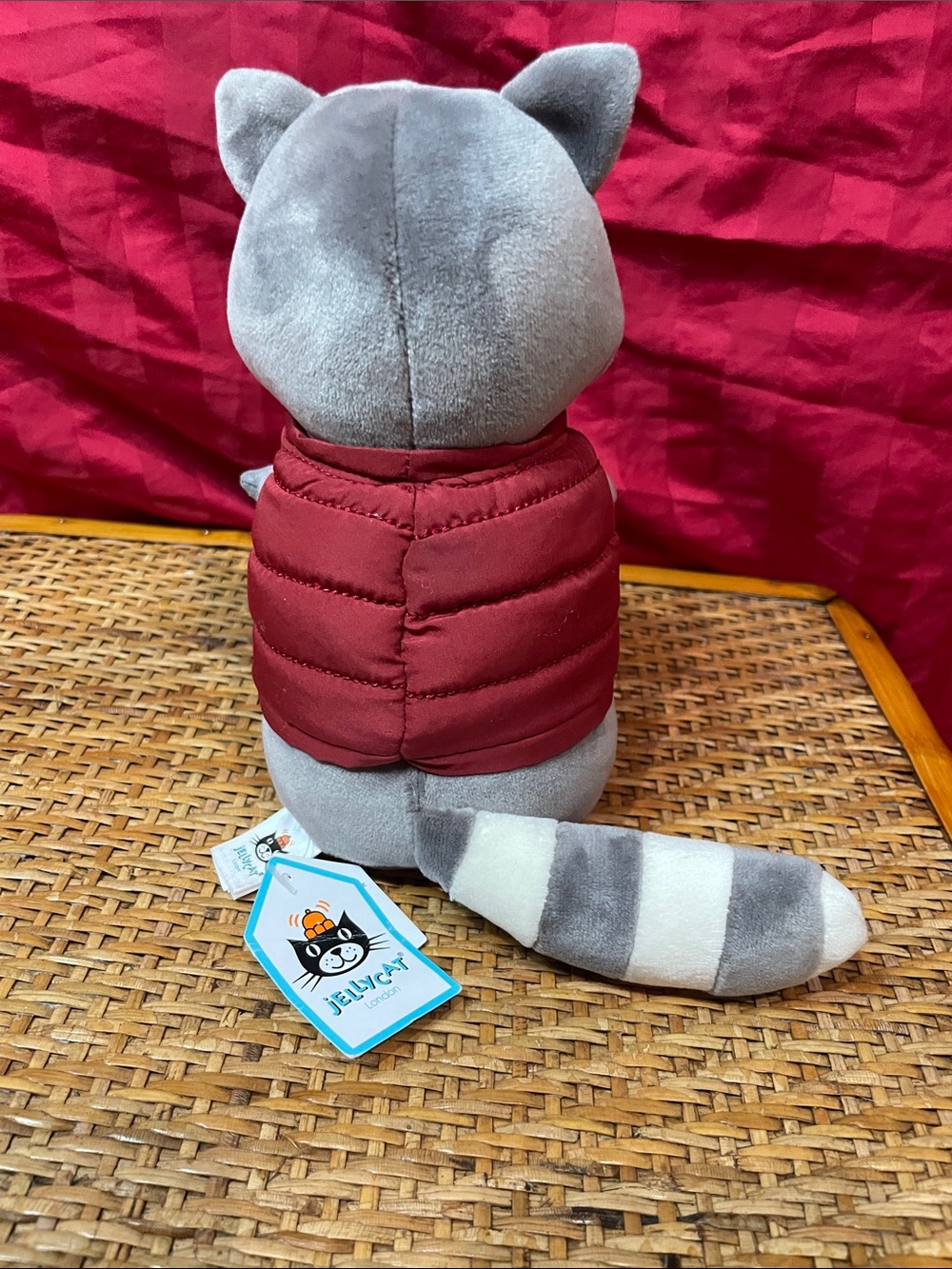 Jellycat Campfire Critter Raccoon NWT - Picture 12 of 14